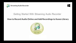 Wondershare Streaming Audio Recorder Crack