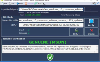Windows and Office Genuine ISO Verifier 12.27.50.25